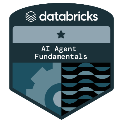 Databricks Accredited - AI Agent Fundamentals badge
