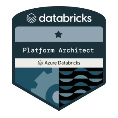 Databricks Accredited - Azure Databricks Platform Architect badge
